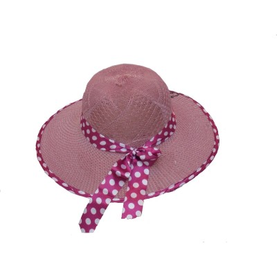 NEW Lady's Outdoor Summer Beach Hat Color Pink  eb-73493657